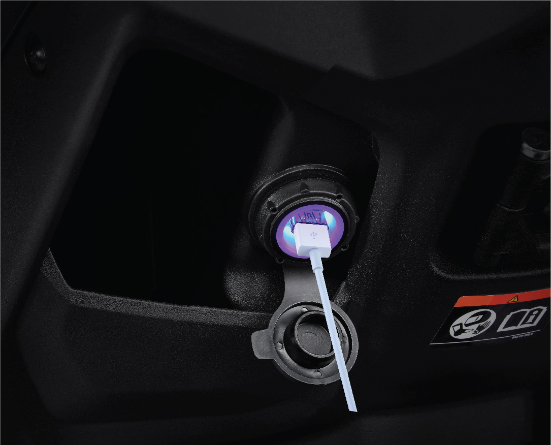 Front USB Charging Port